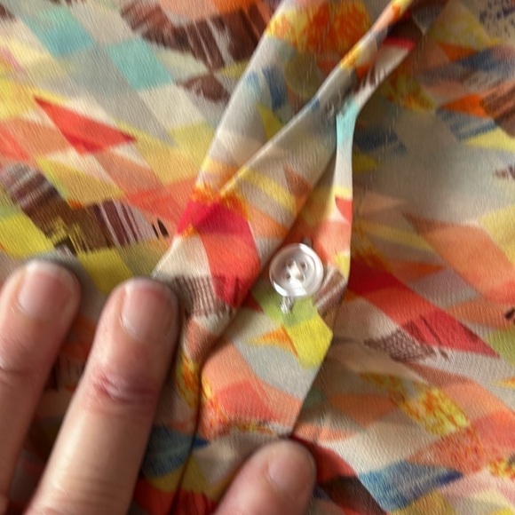 CAbi Style #760 Avery Aztec Print Multicolor Tunic Sx XS - Picture 9 of 11